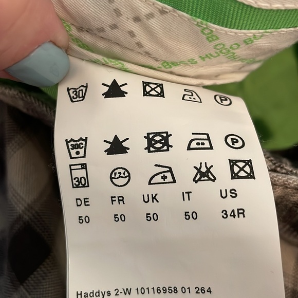 ⚡️SALE! MENS’ HUGO BOSS ALL COTTON PLAID PANTS (34R) - Picture 4 of 13